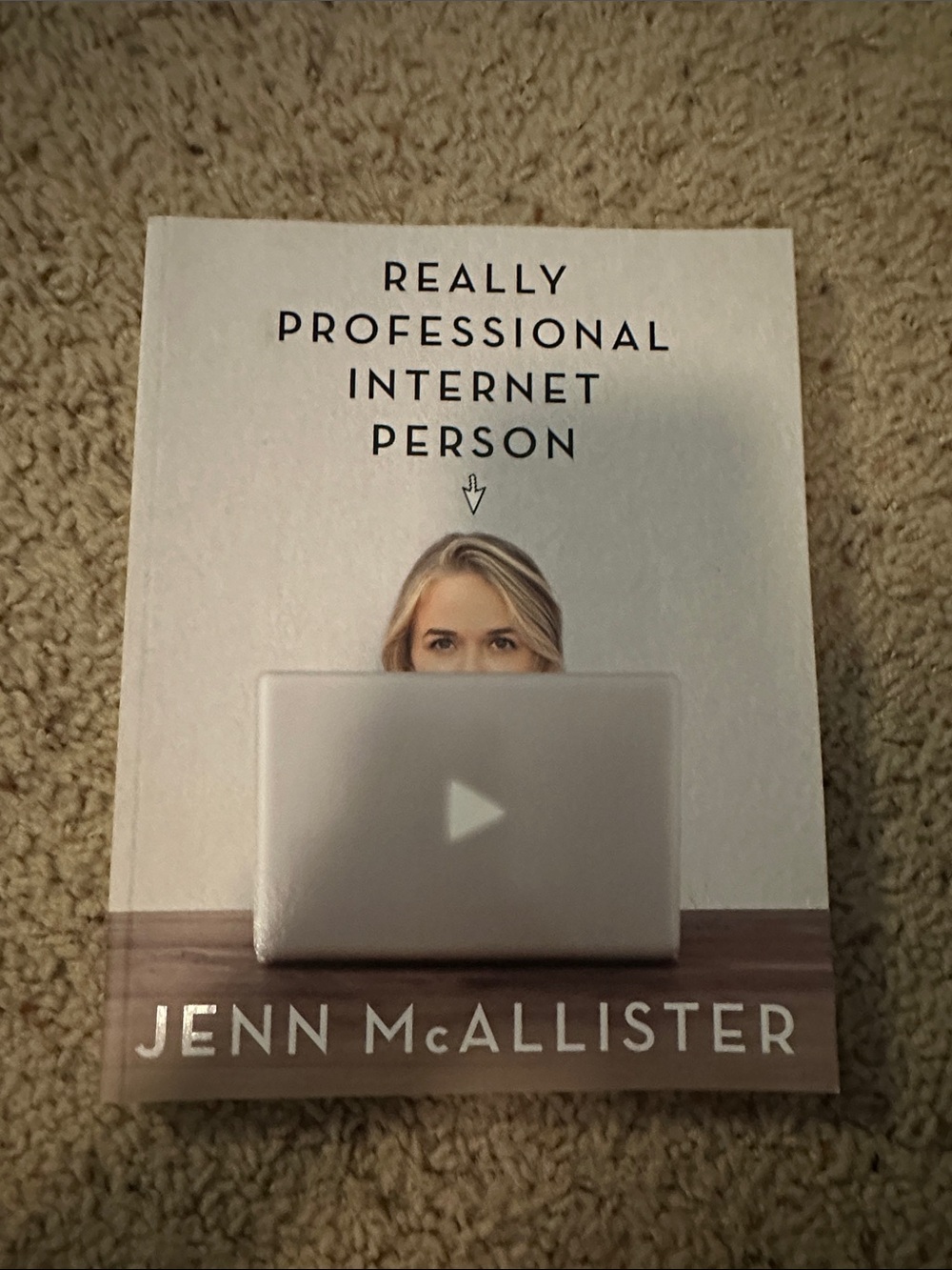 Really Professional Internet Person. Jenn McAllister book